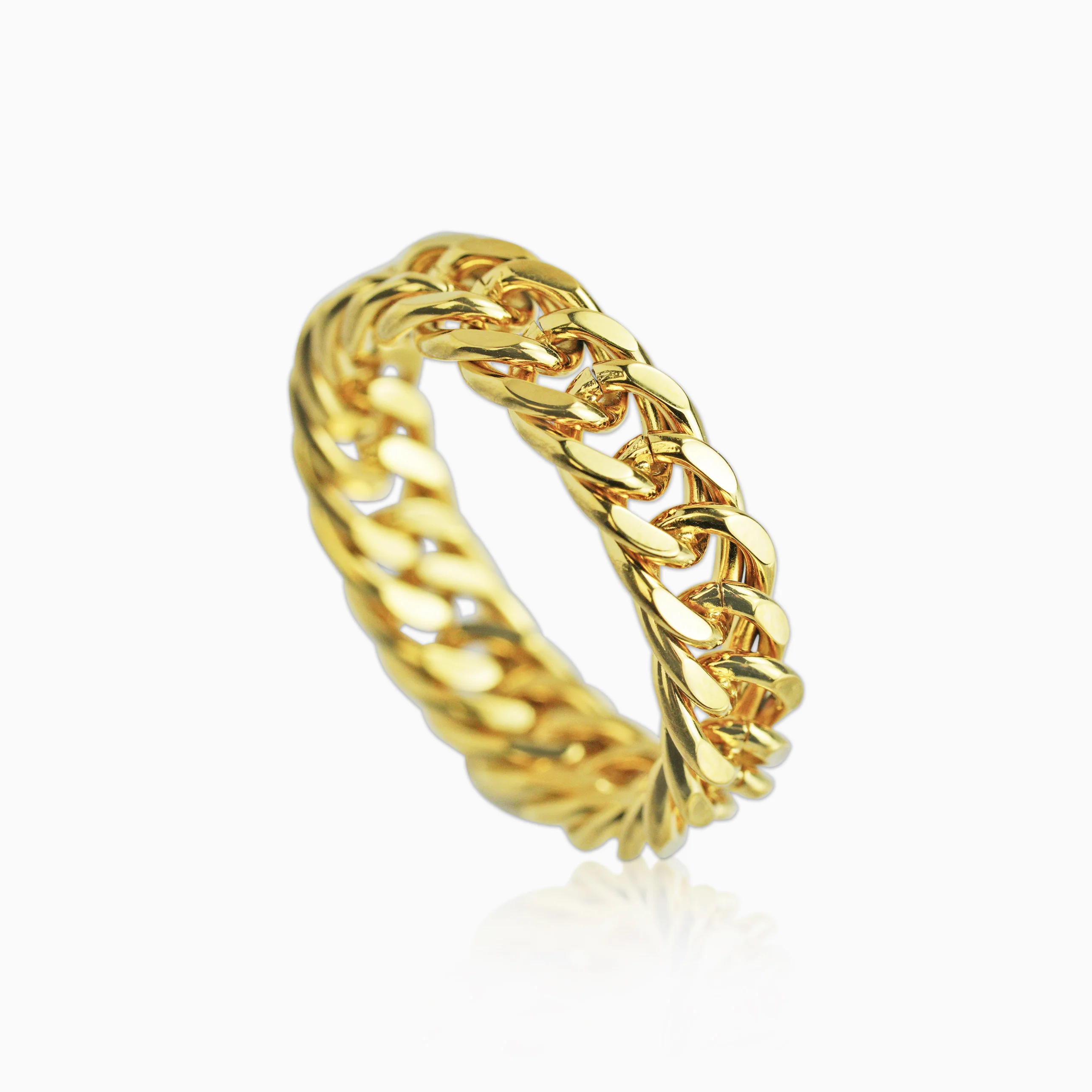 Anillo Cubana Oro 18K - Image 3