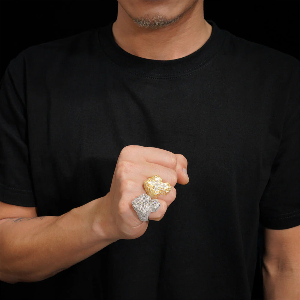 Anillo Ice Cruz Celta Oro 18K - Image 2