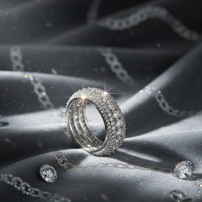 Anillo Iceyy Oro Blanco - Image 4