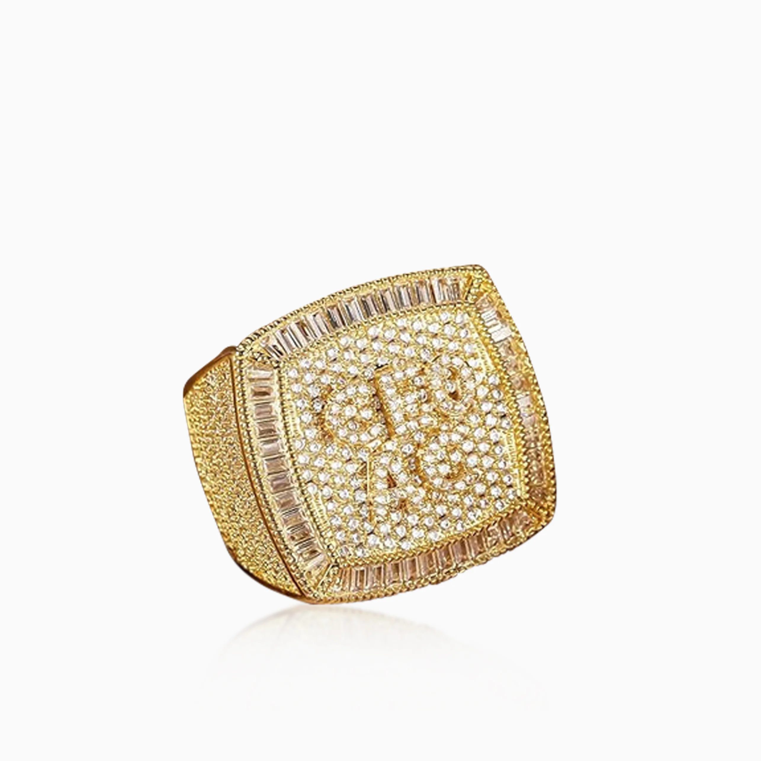 Anillo Personalizado Baguettes Oro - Image 4