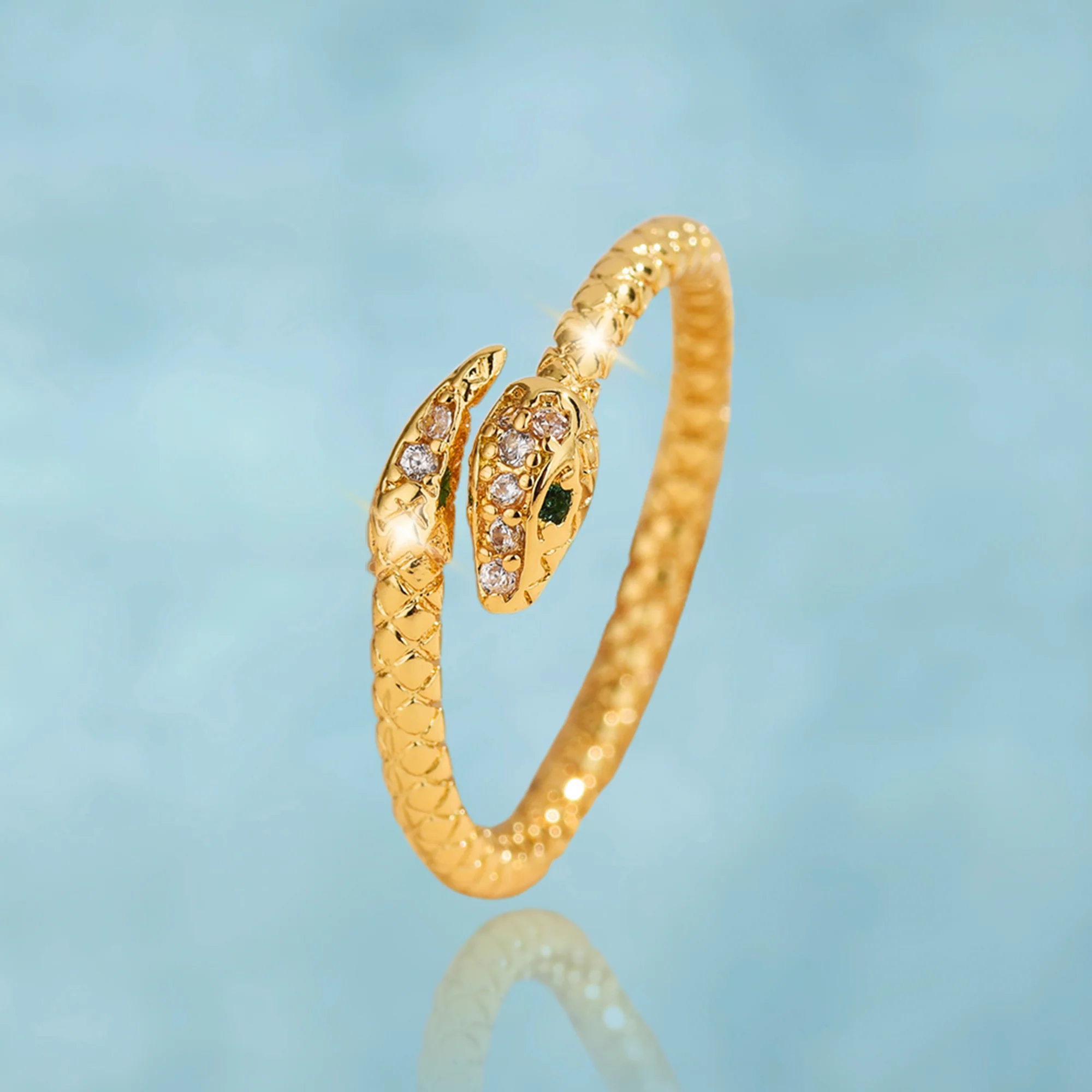 Anillo Serpiente Oro 18K - Image 3