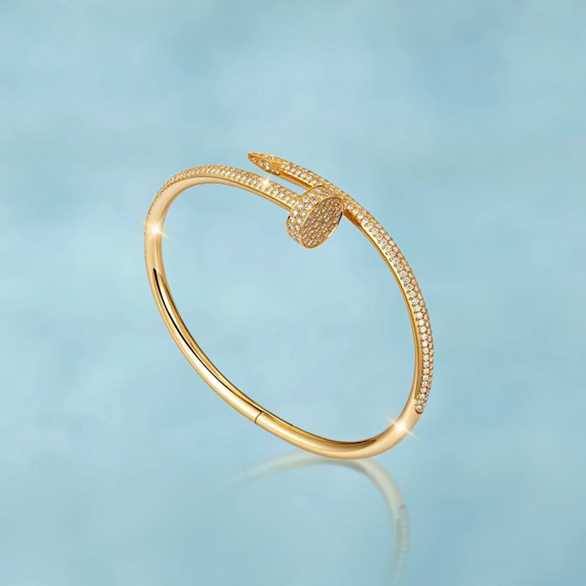 Brazalete Clavo Ice Oro 18K - Image 3