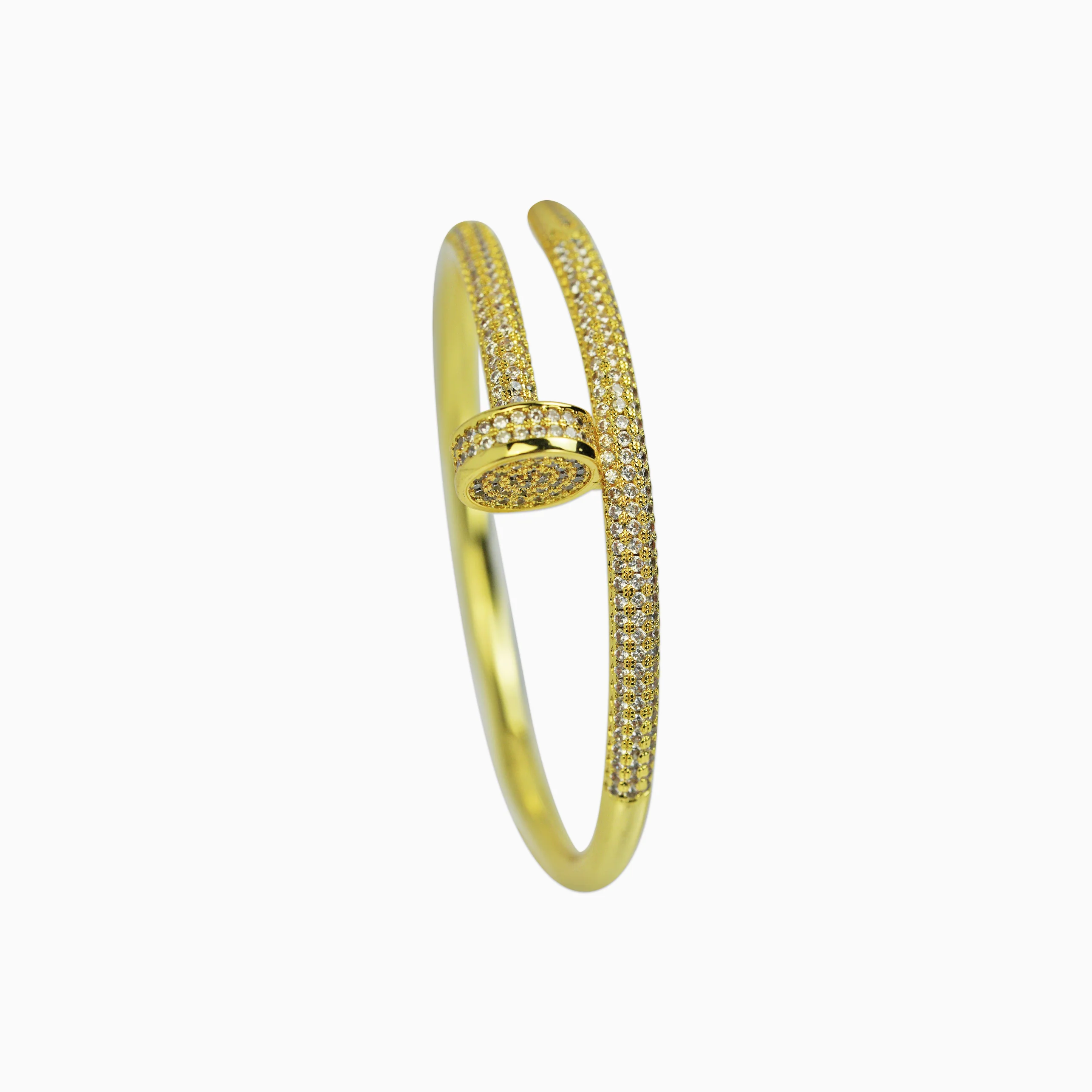 Brazalete Clavo Ice Oro 18K - Image 4