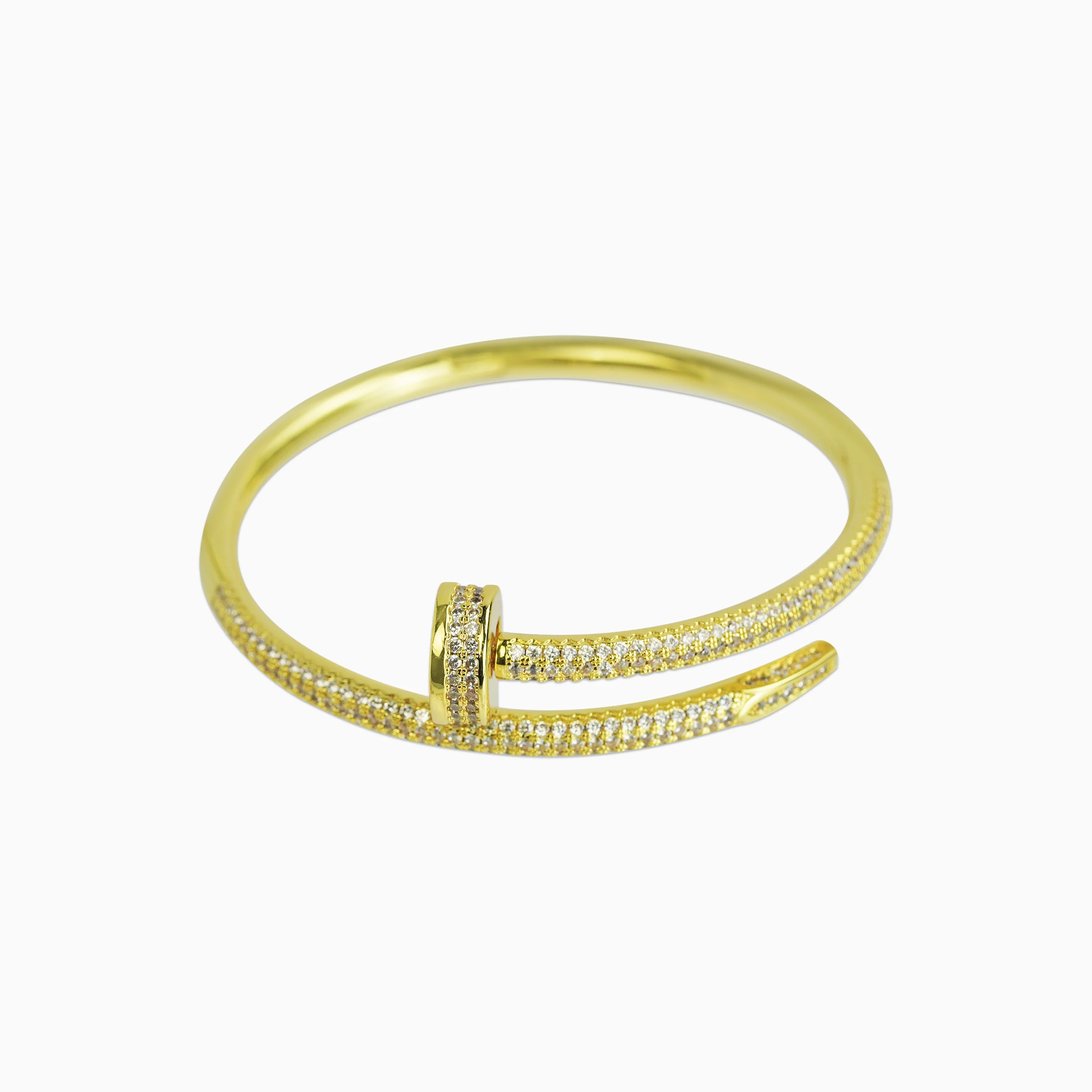 Brazalete Clavo Ice Oro 18K - Image 5
