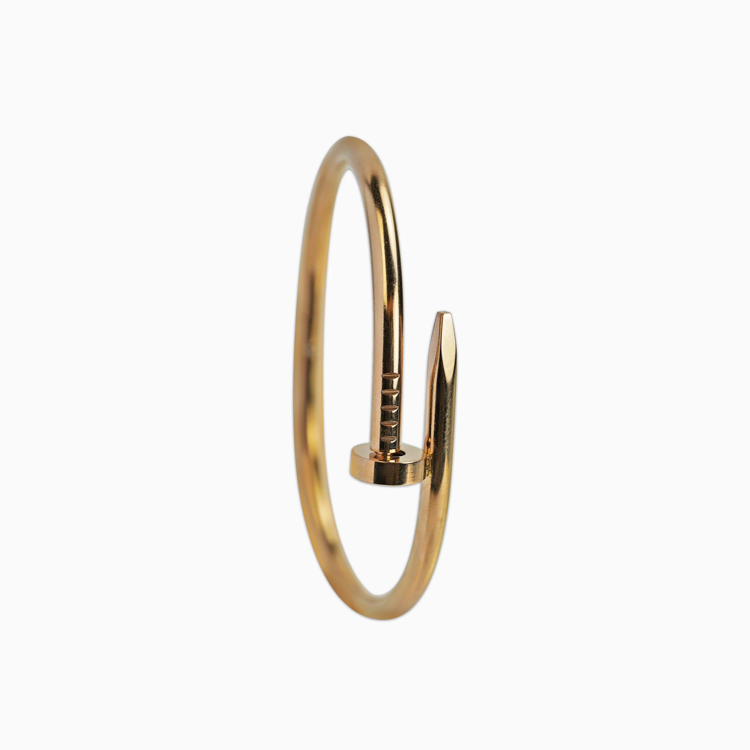 Brazalete Clavo Oro Rosa Mujer - Image 3