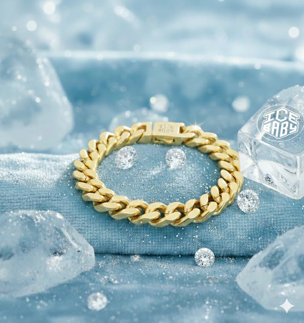 Brazalete Cubana Oro 18K Premium - Image 4