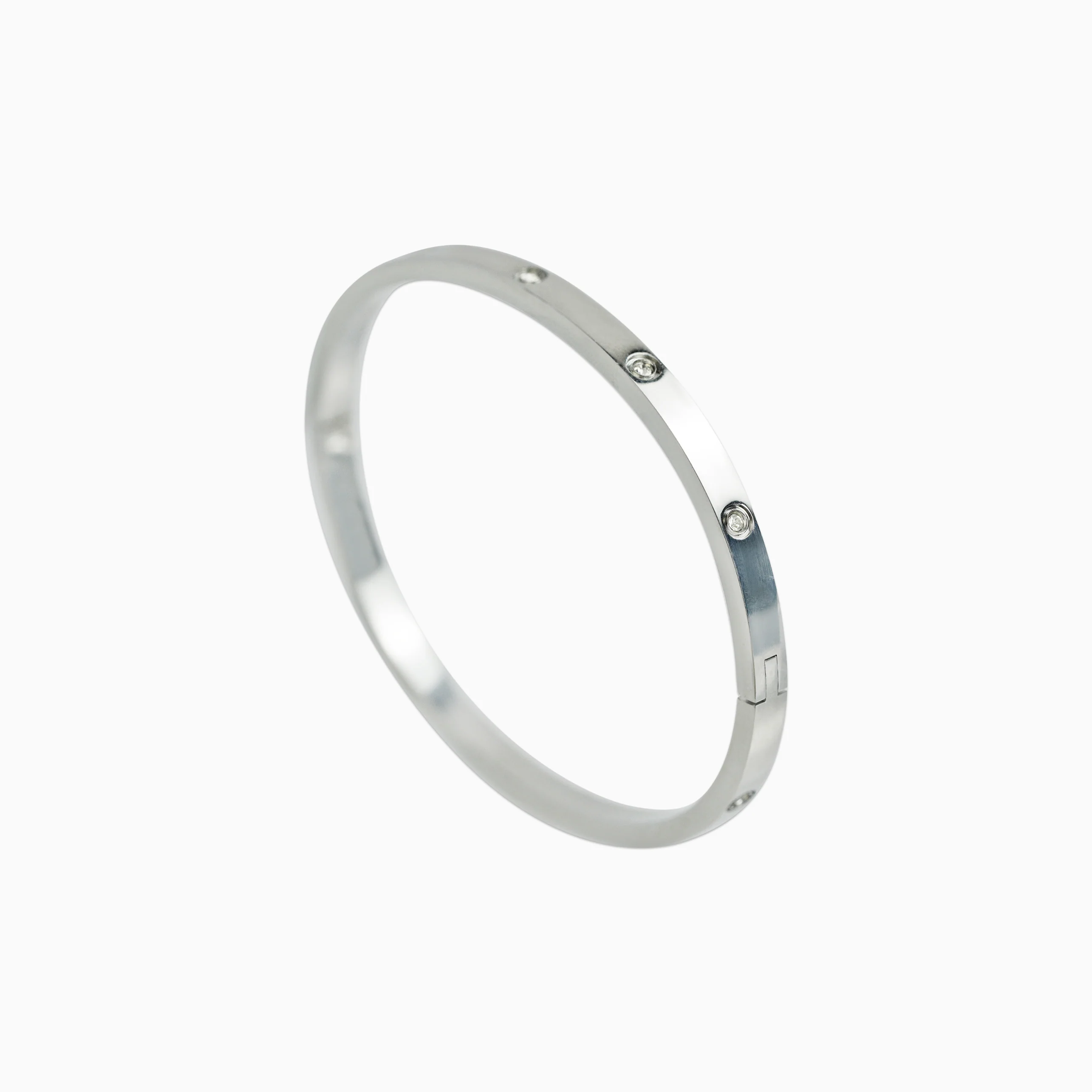 Brazalete Love Oro Blanco Mujer - Image 3