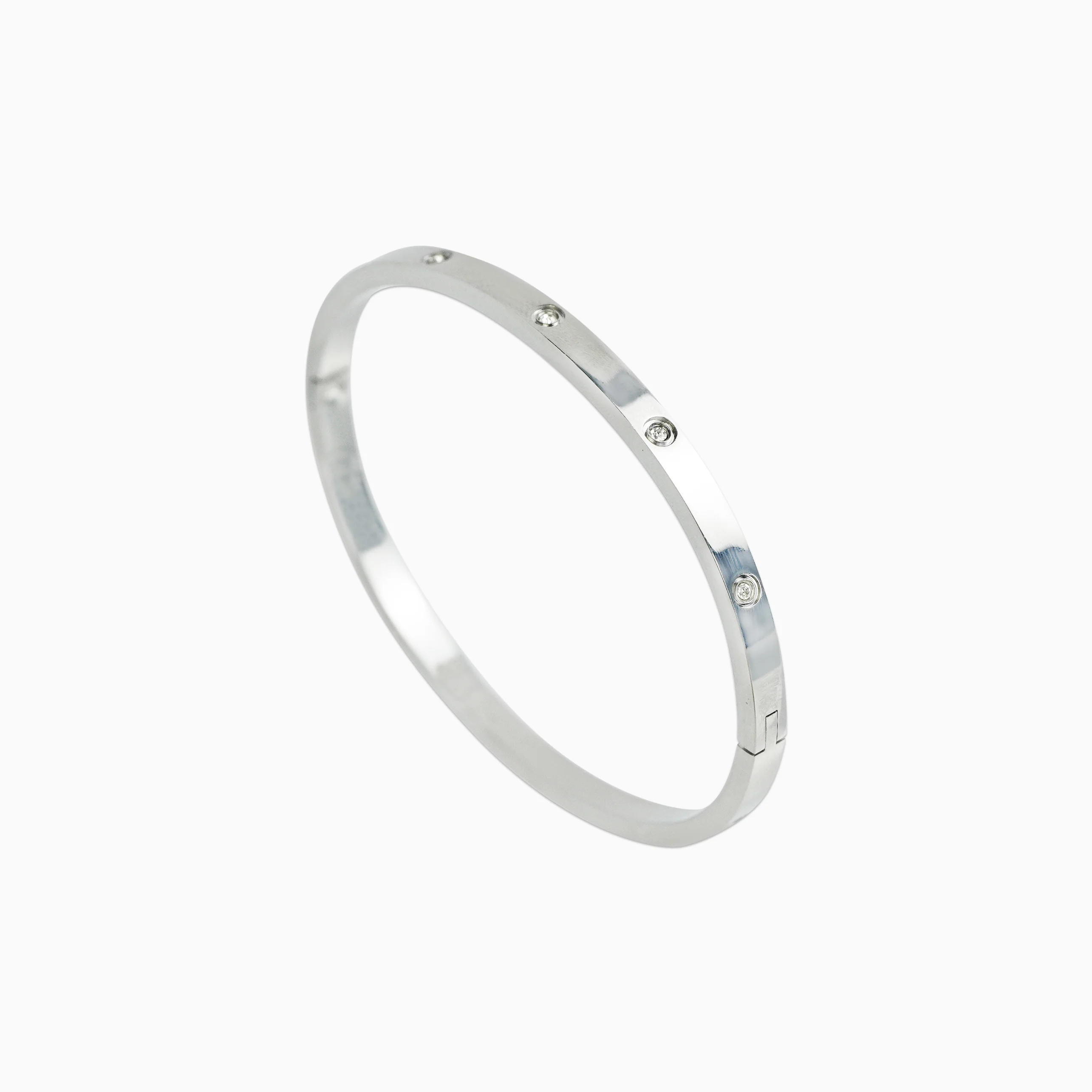 Brazalete Love Oro Blanco Mujer - Image 4