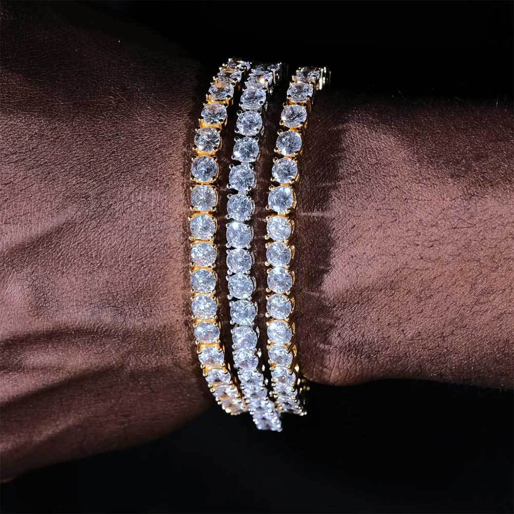 Brazalete Tenis VVS Moissanite + Plata 925 - Image 3