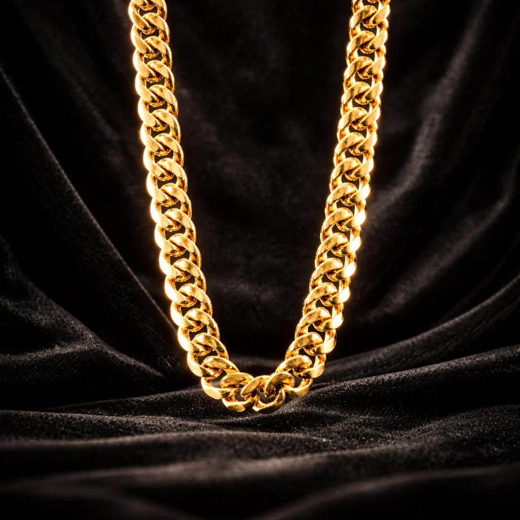 Cadena Cubana Miami Oro 18K - Image 4