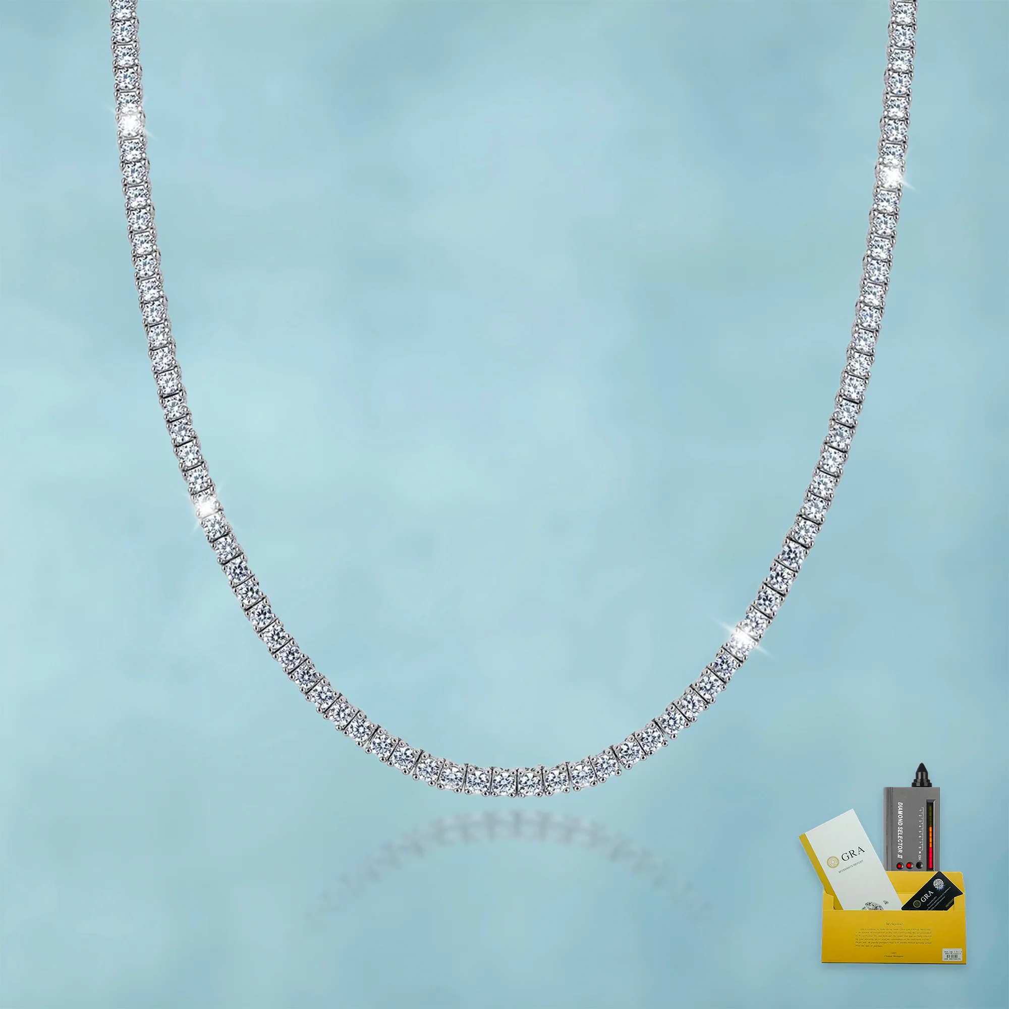 Cadena Tenis VVS Moissanite + Plata 925 - Image 4