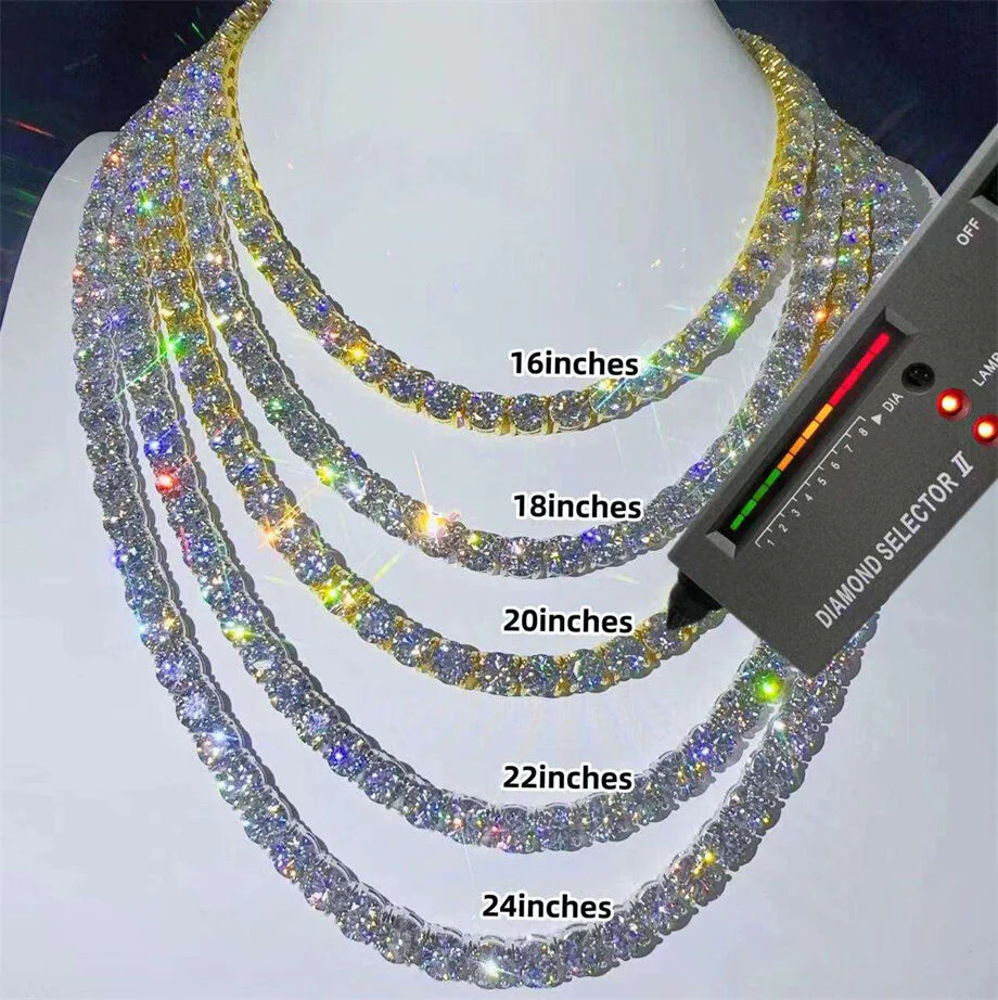 Cadena Tenis VVS Moissanite + Plata 925 - Image 6