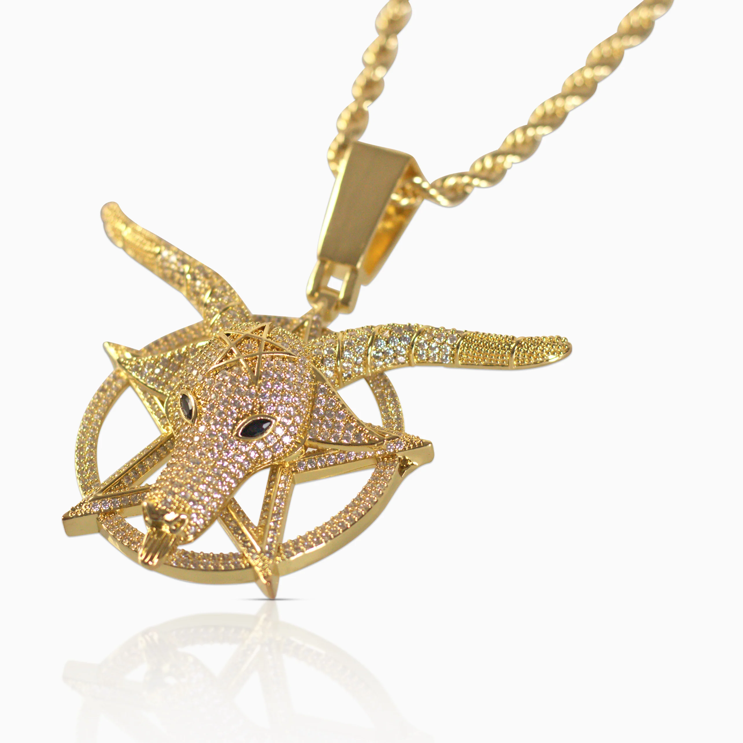 Colgante Baphomet Oro 18K - Image 3
