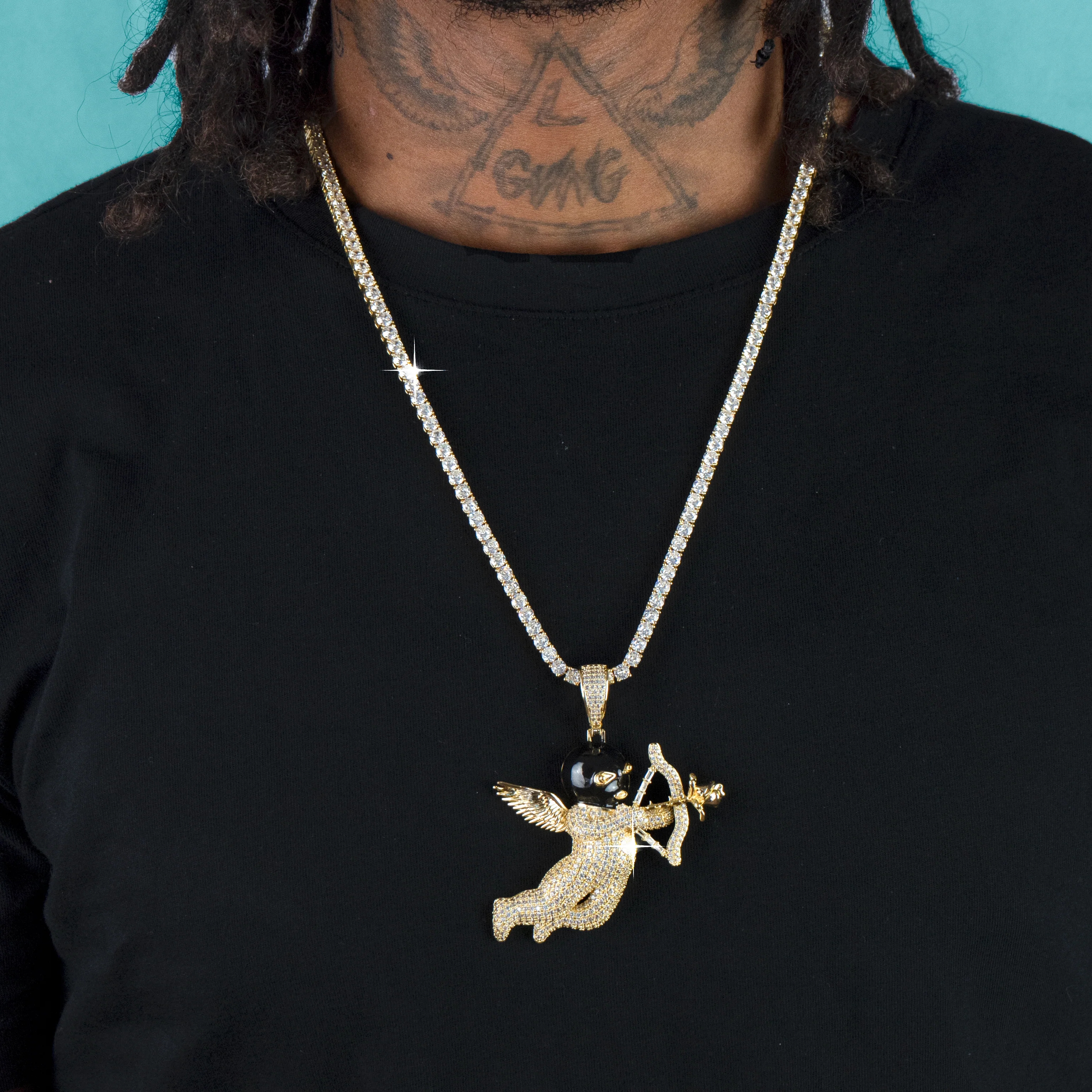 Colgante Gang Angel Oro 18K - Image 5