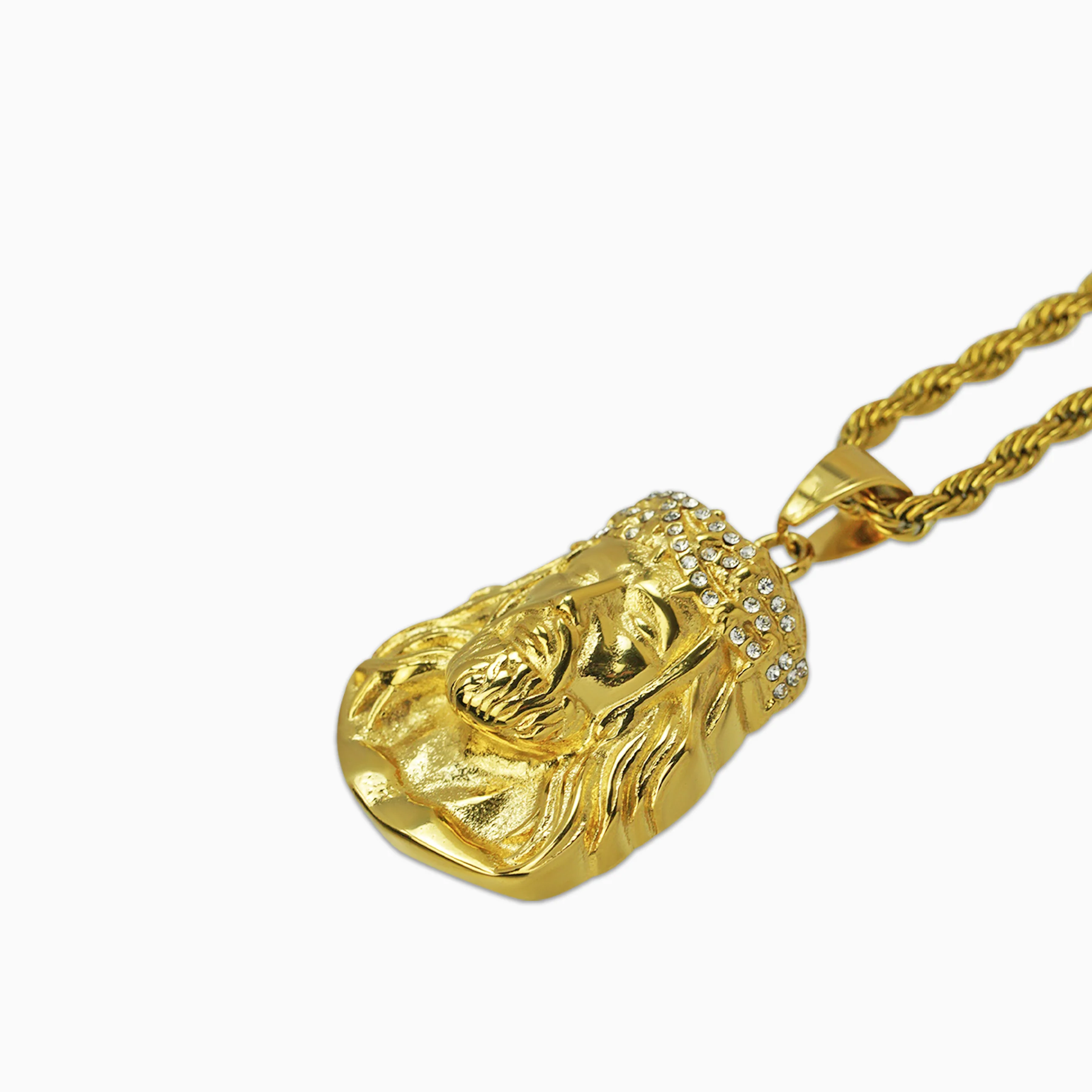 Colgante Gold Jesus Oro 18K - Image 3