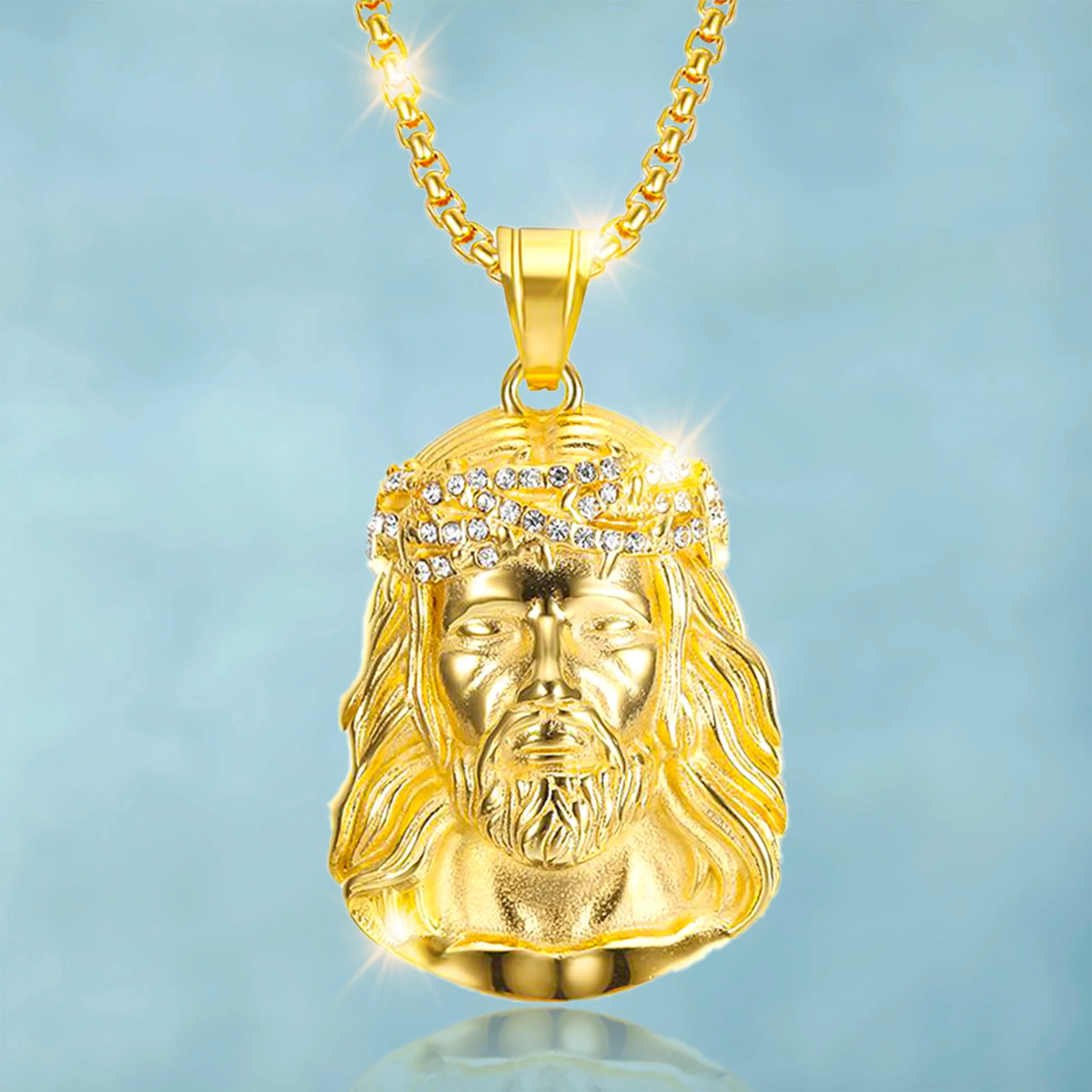 Colgante Gold Jesus Oro 18K - Image 4