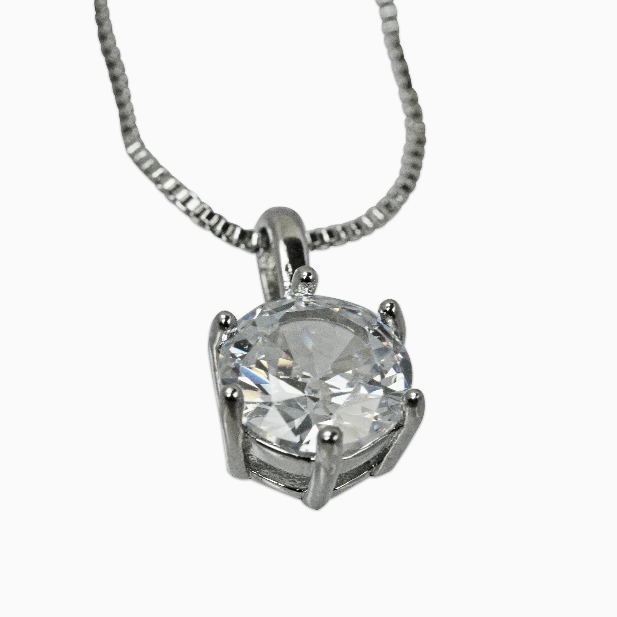 Colgante Ice Oro Blanco Mujer - Image 3