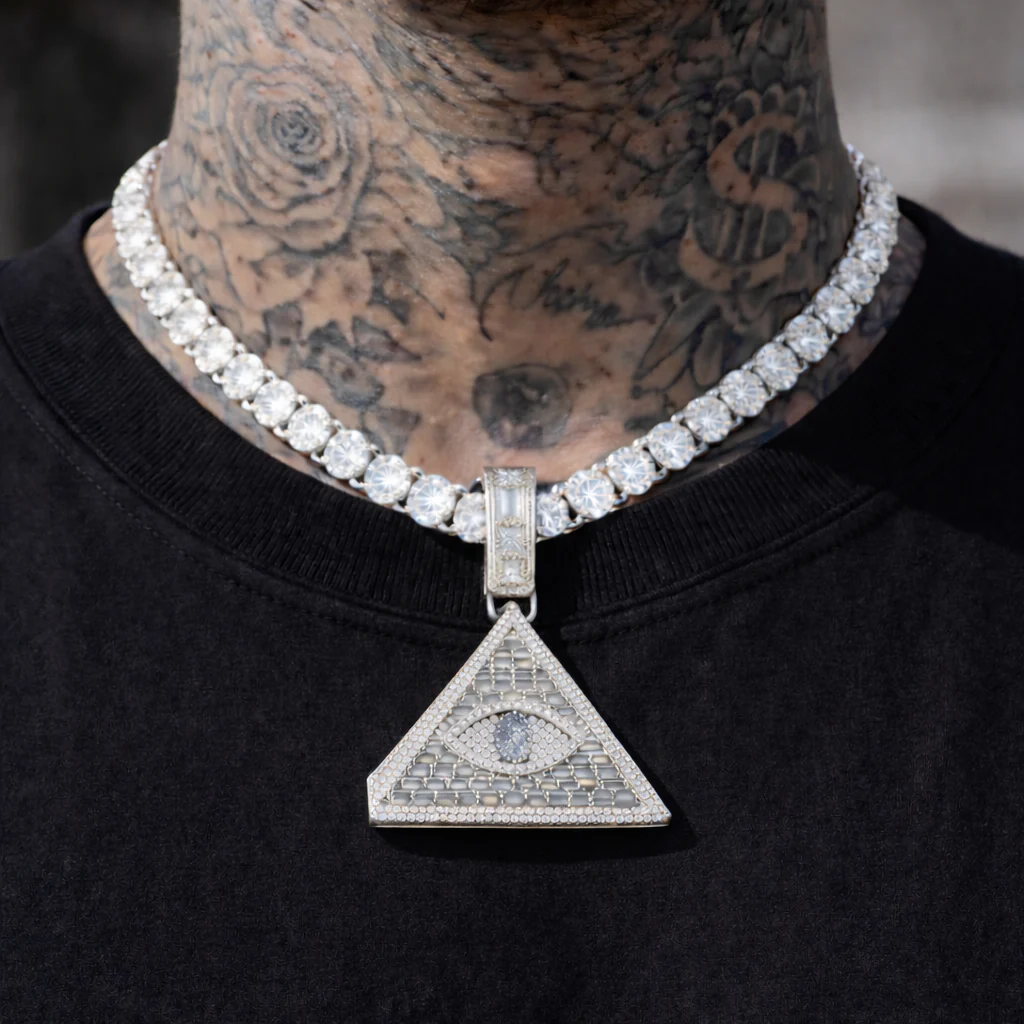 Colgante Illuminati Oro Blanco - Image 4