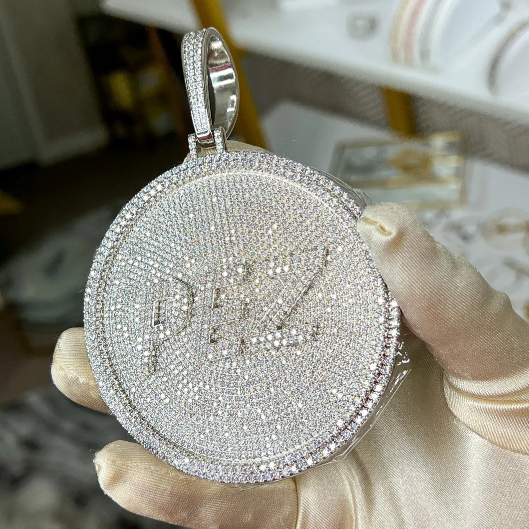 Colgante Personalizado Redondo Oro - Image 3
