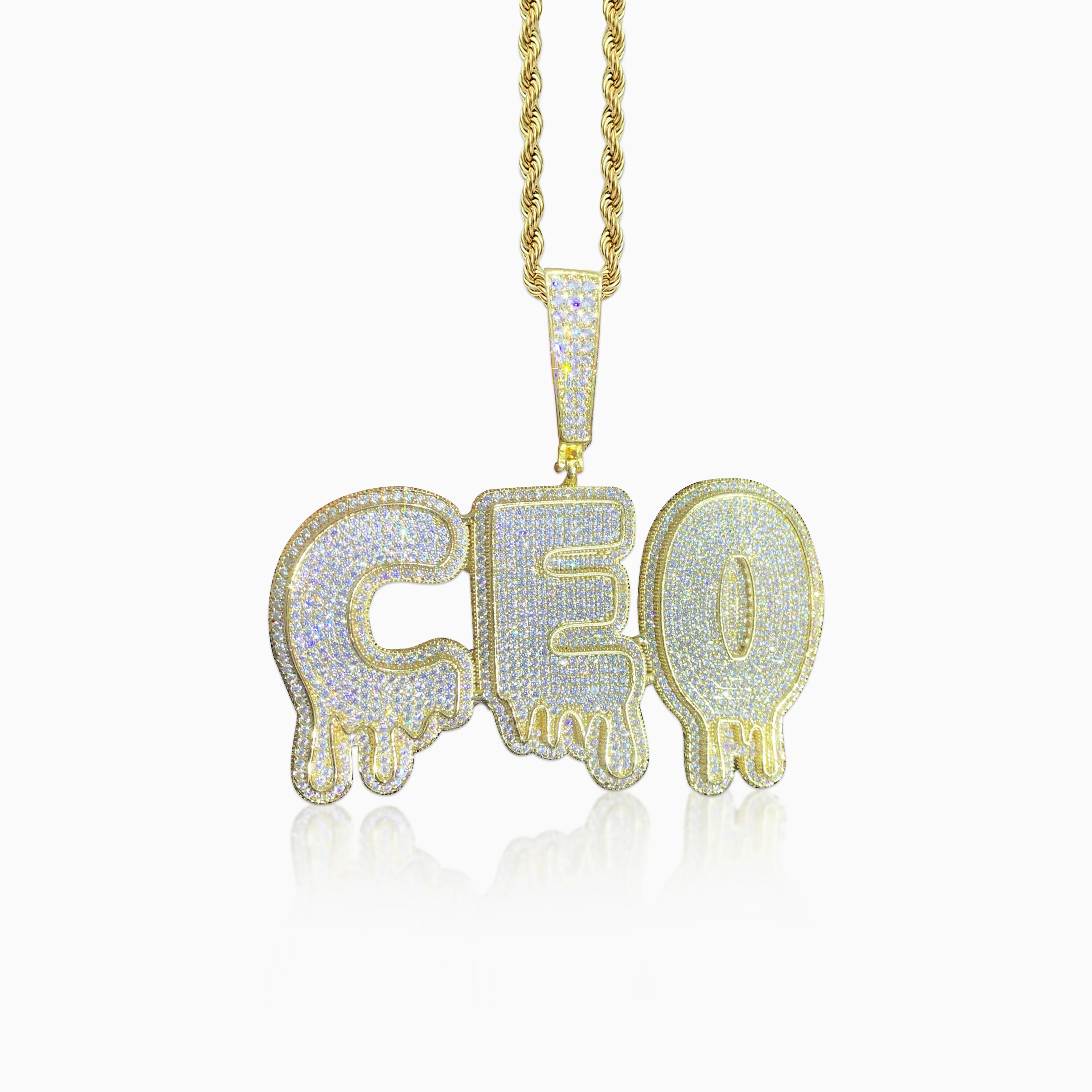 Colgante Personalizado Drippy Oro - Image 6