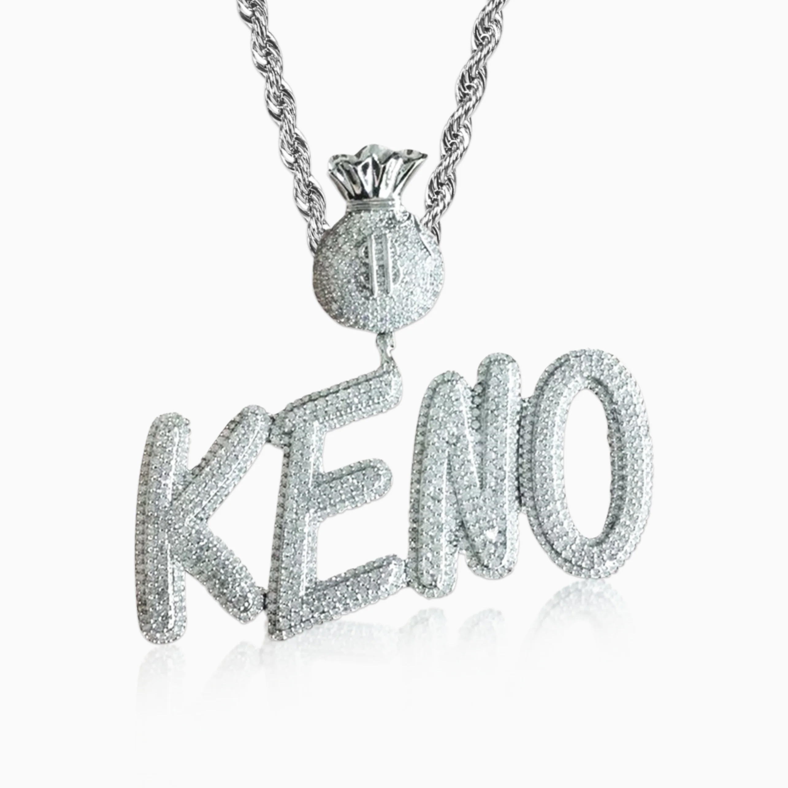 Colgante Personalizado King Money Oro - Image 4