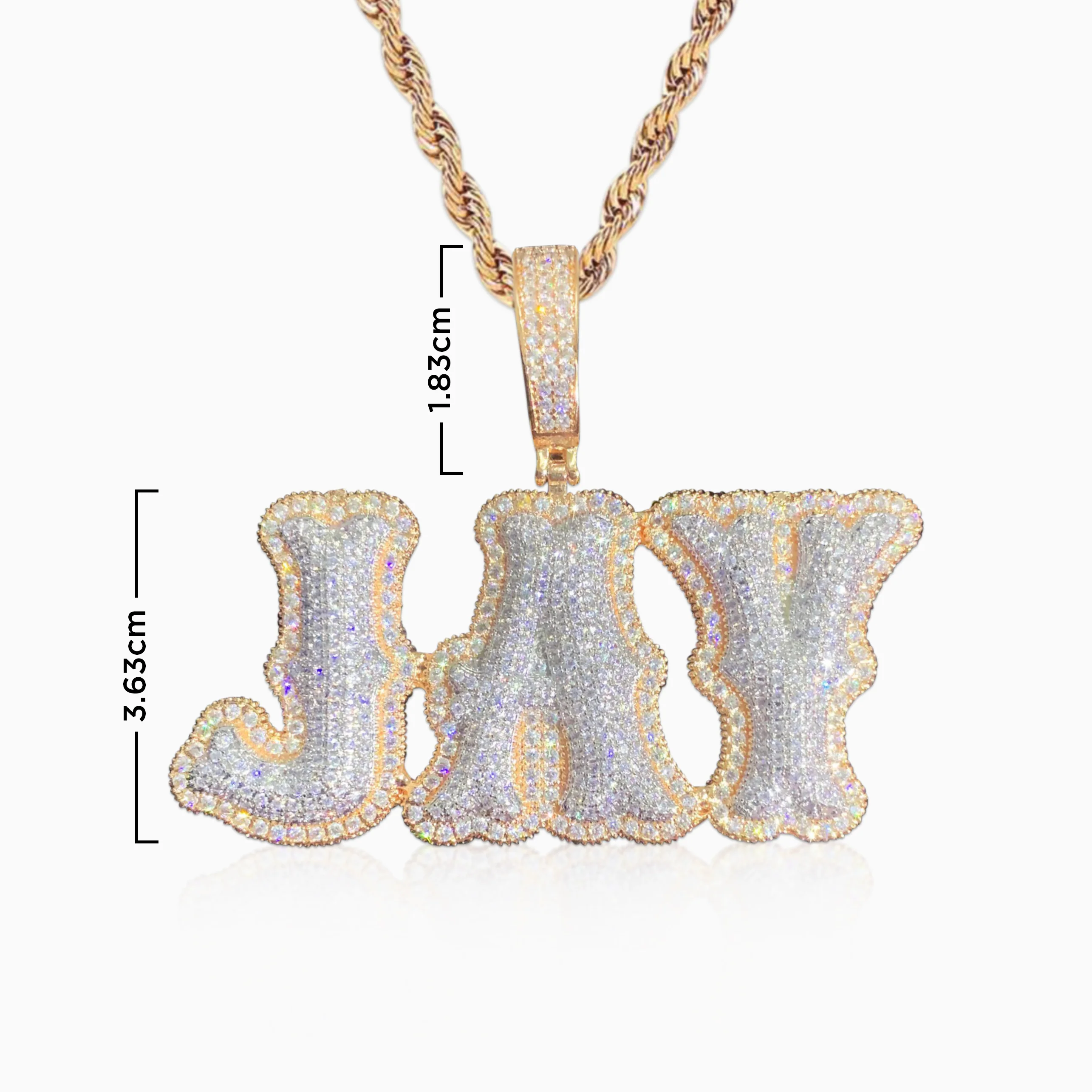 Colgante Personalizado West Oro - Image 2