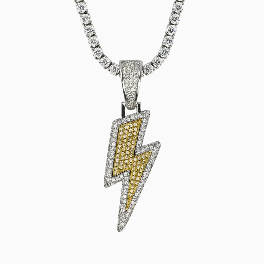 Colgante Rayo Oro 18K