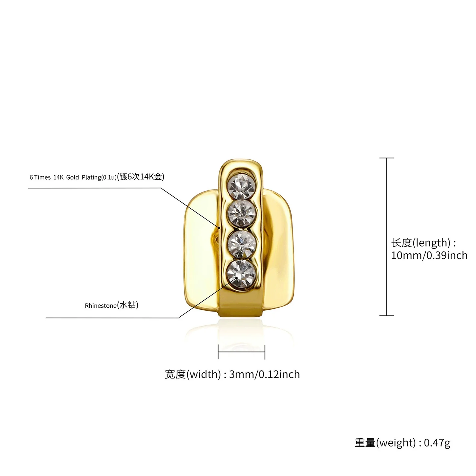 Gap Grillz Oro 18K - Image 3