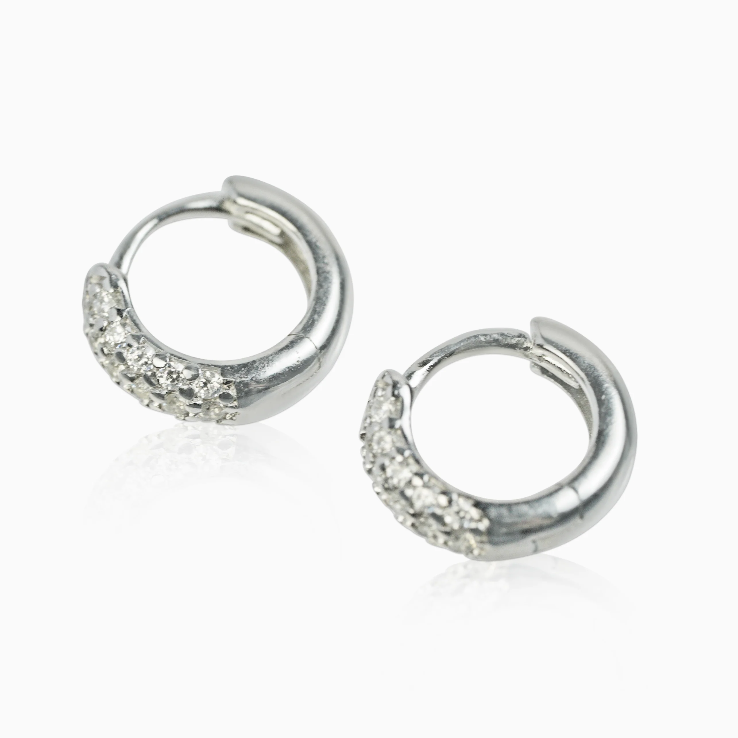 Pendientes Aros Ice Plata 925 - Image 5