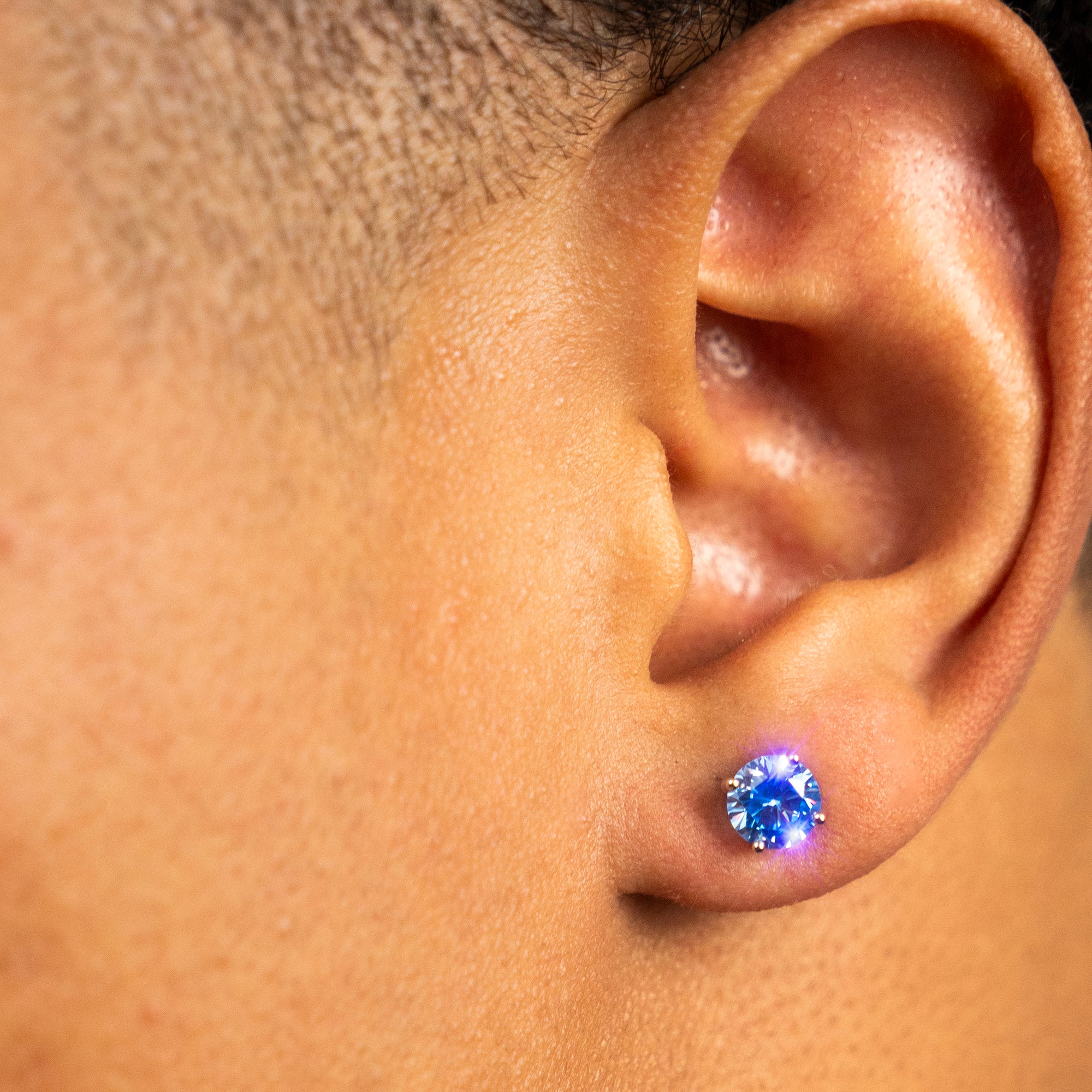Pendientes Blue Sky Plata 925 - Image 3