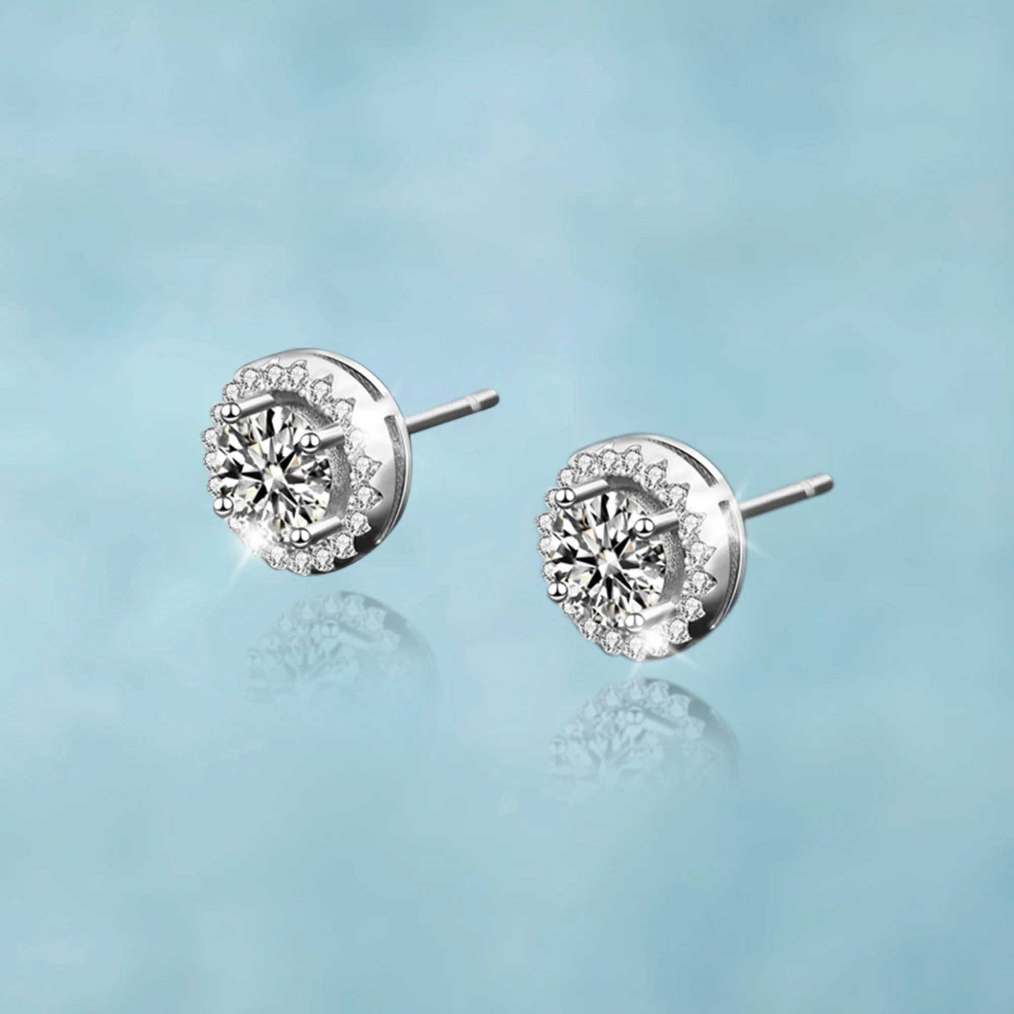 Pendientes Eternity Ice Plata 925 - Image 4
