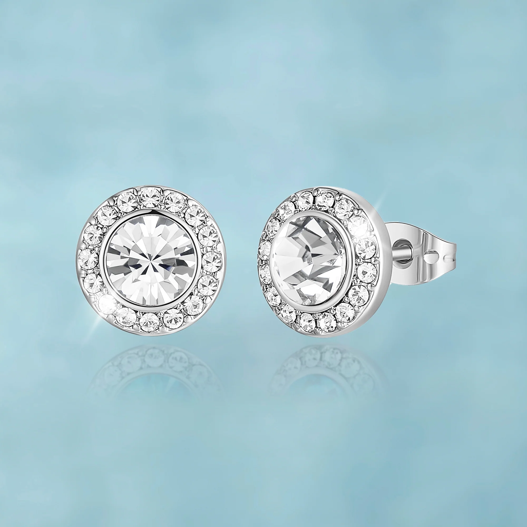 Pendientes White Diamonds Plata 925 - Image 3