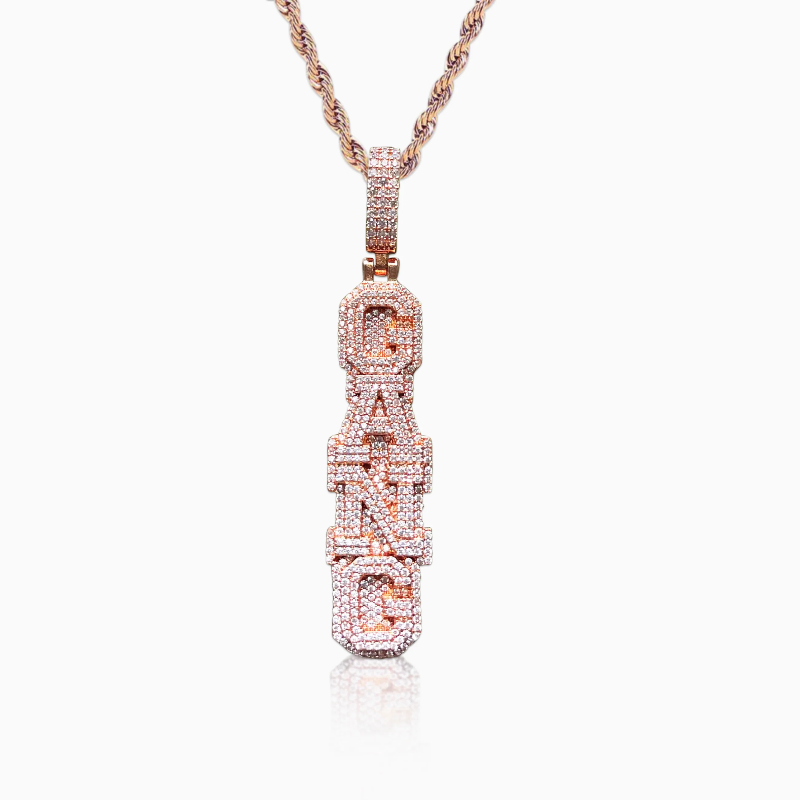 Colgante Personalizado Vertical Oro - Image 4