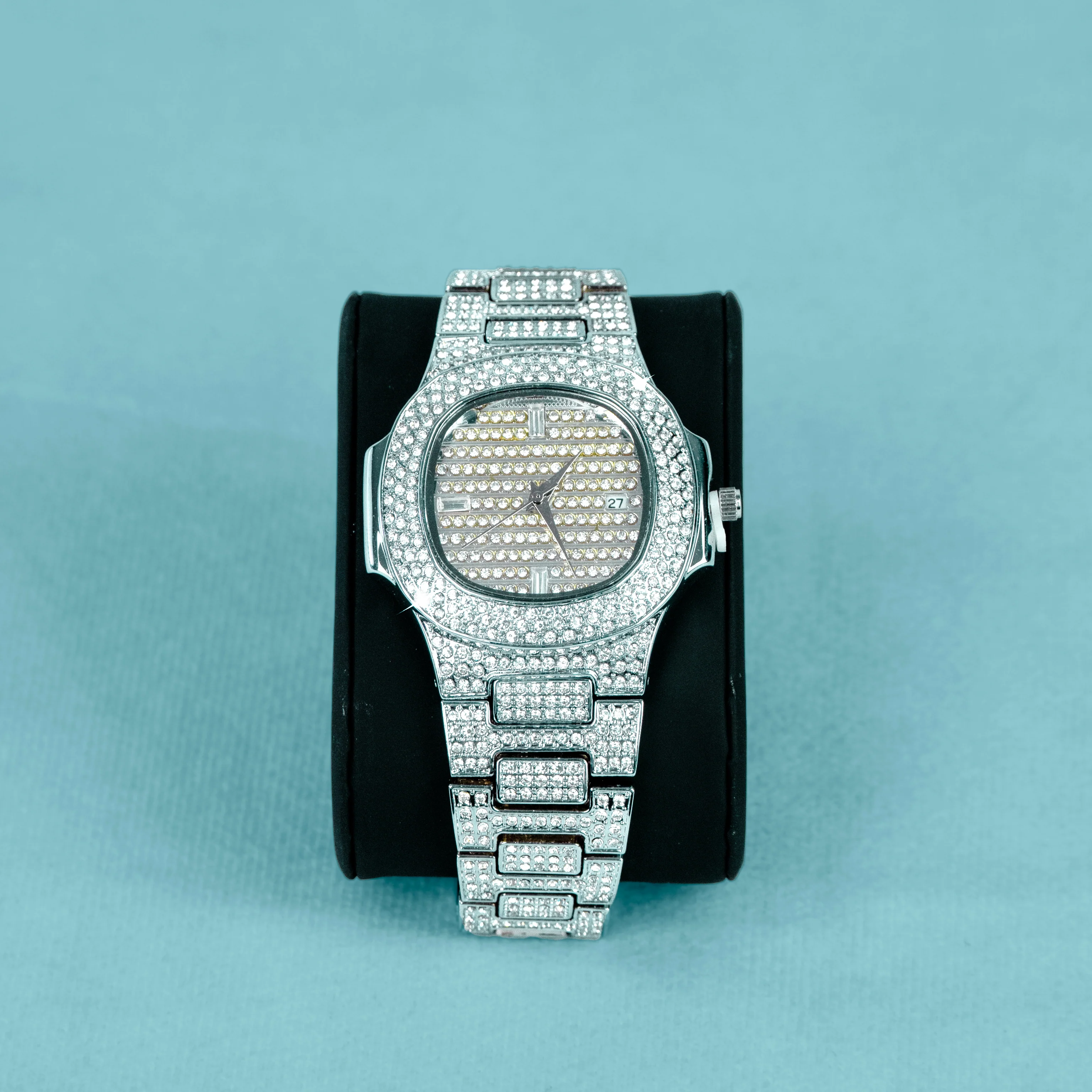 Reloj Ice Cash Oro Blanco - Image 4