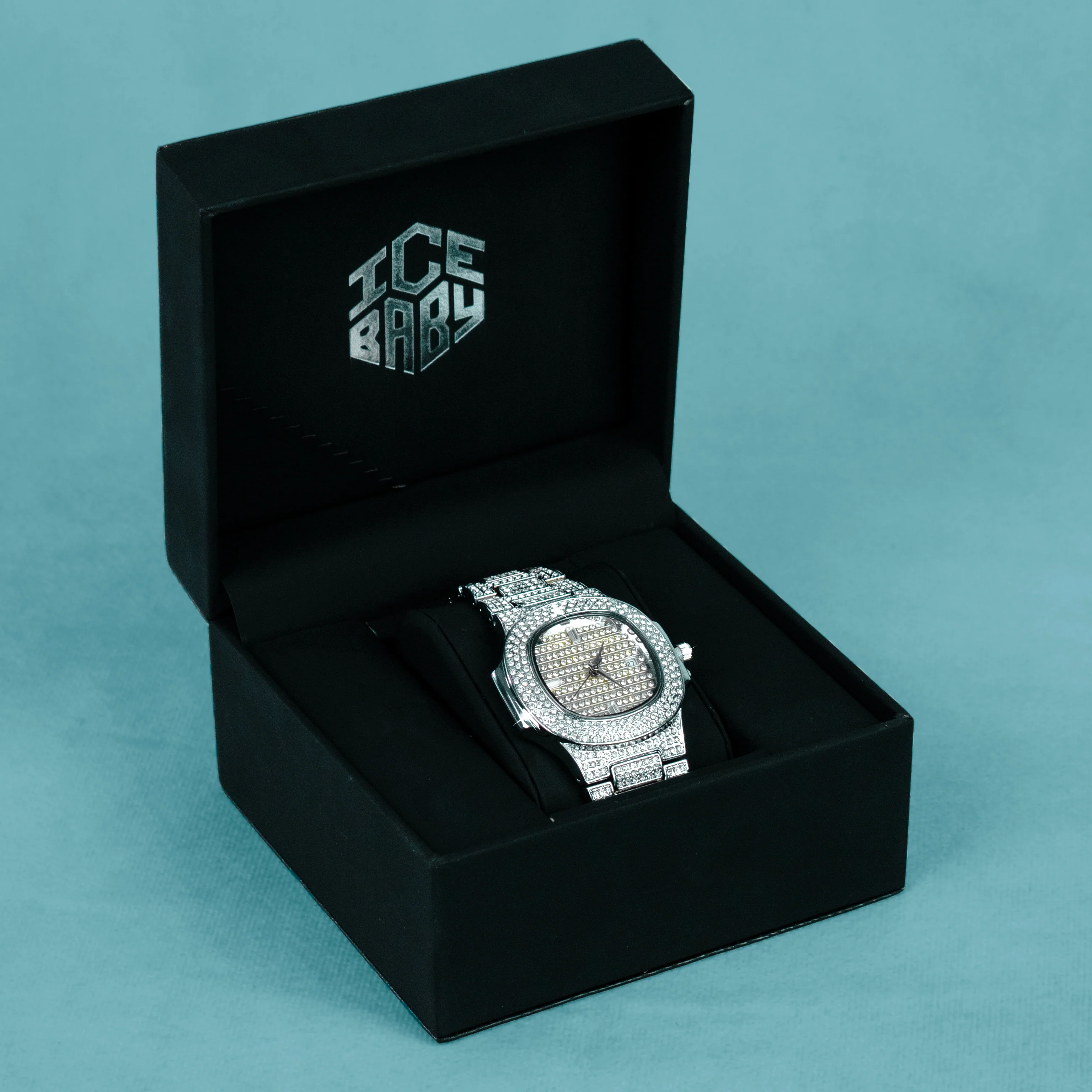 Reloj Ice Cash Oro Blanco - Image 5