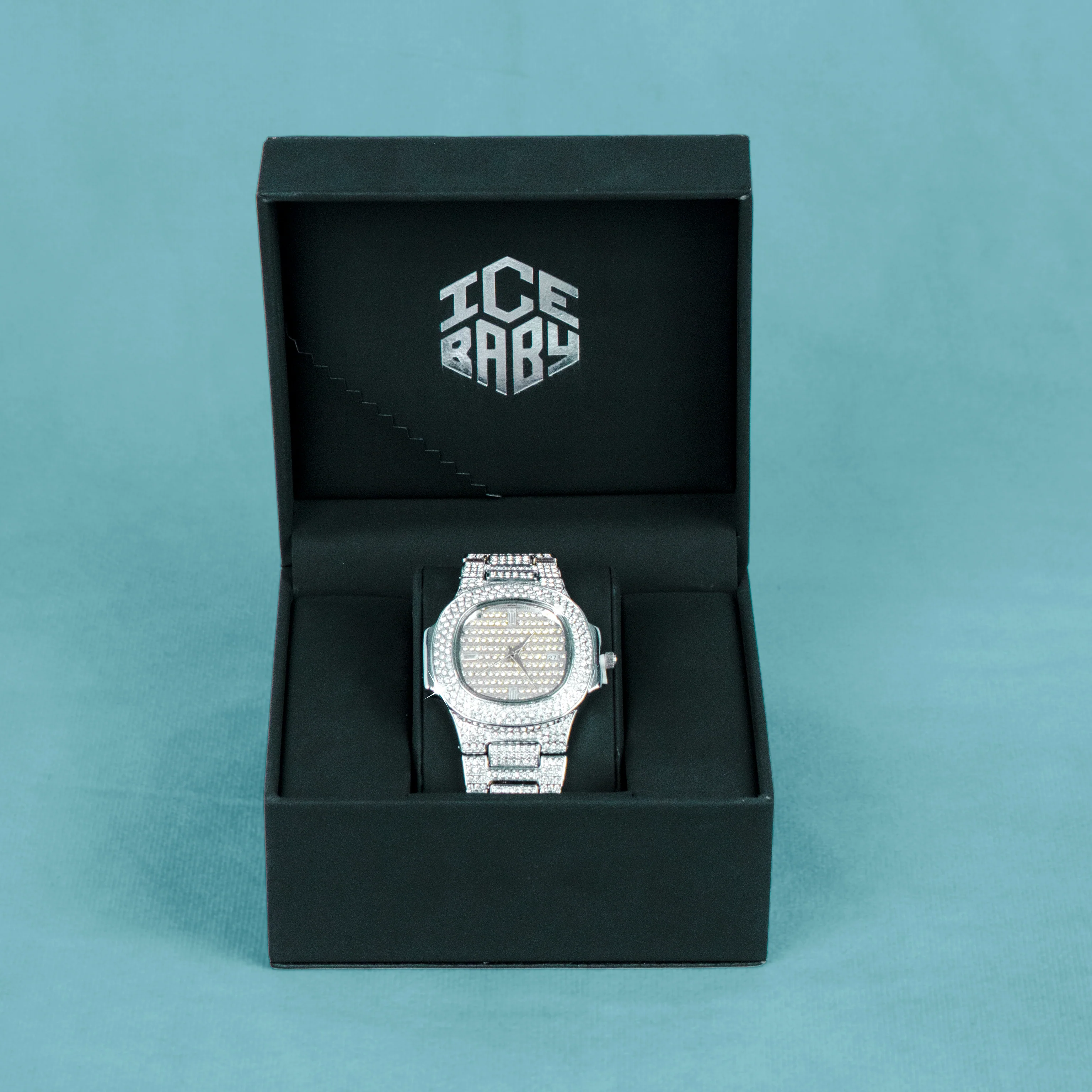 Reloj Ice Cash Oro Blanco - Image 6