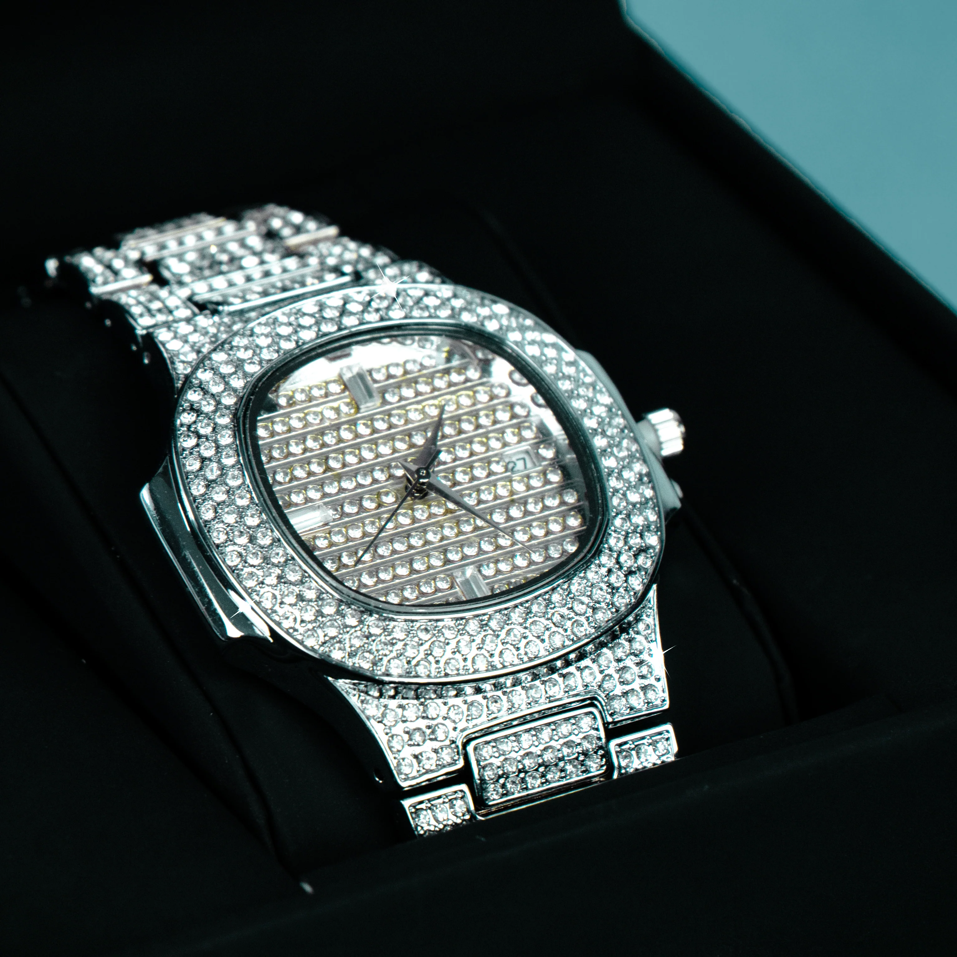 Reloj Ice Cash Oro Blanco - Image 7
