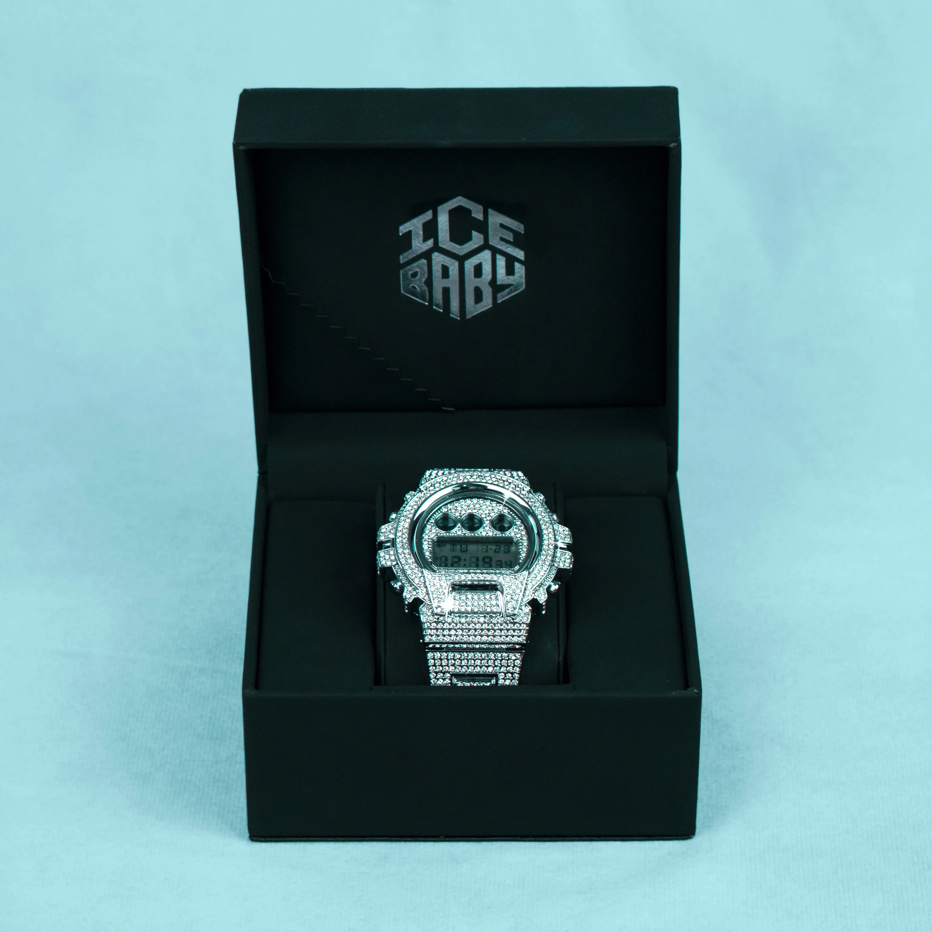 Reloj Ice Digital Oro Blanco - Image 4