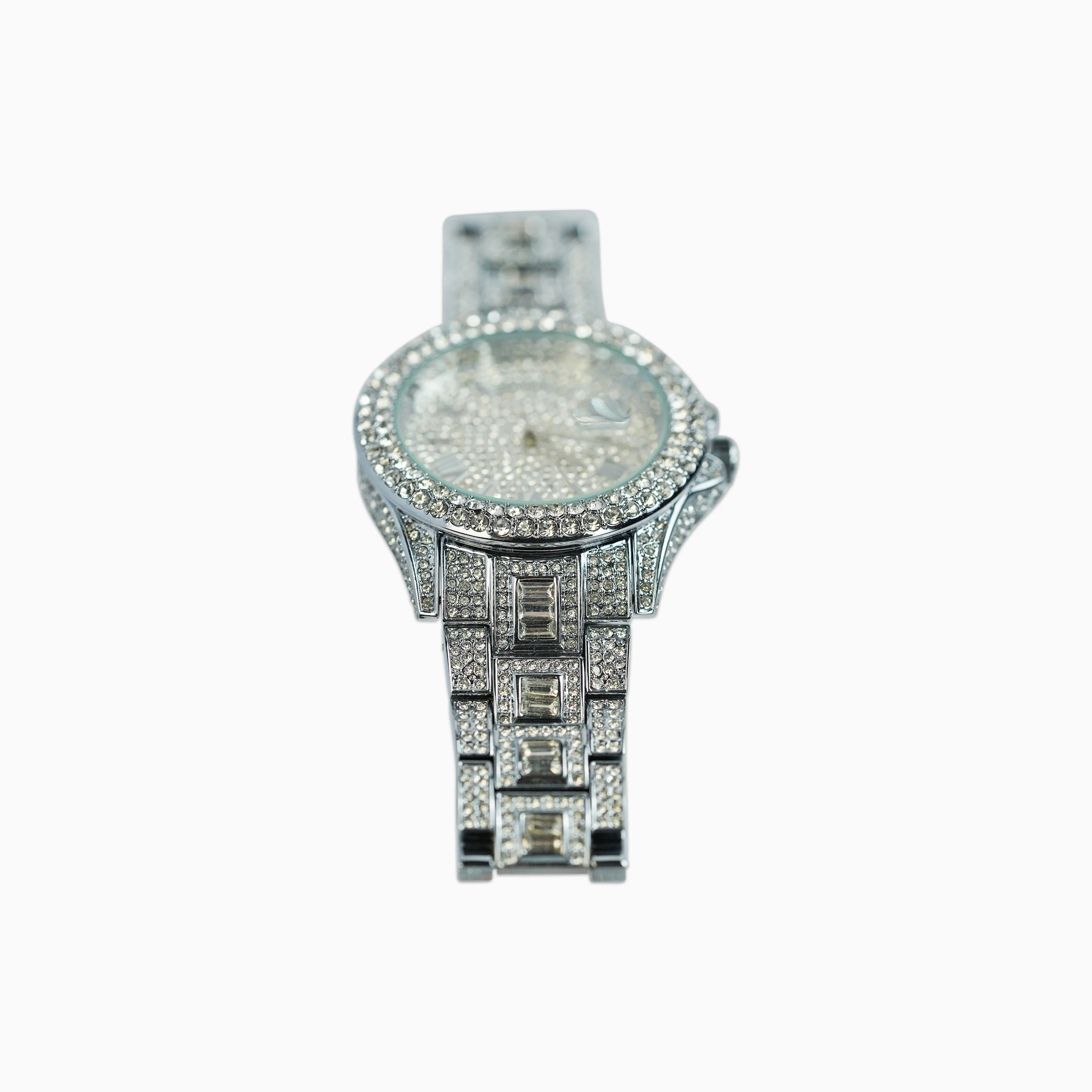Reloj Iced Frozen Oro Blanco - Image 3