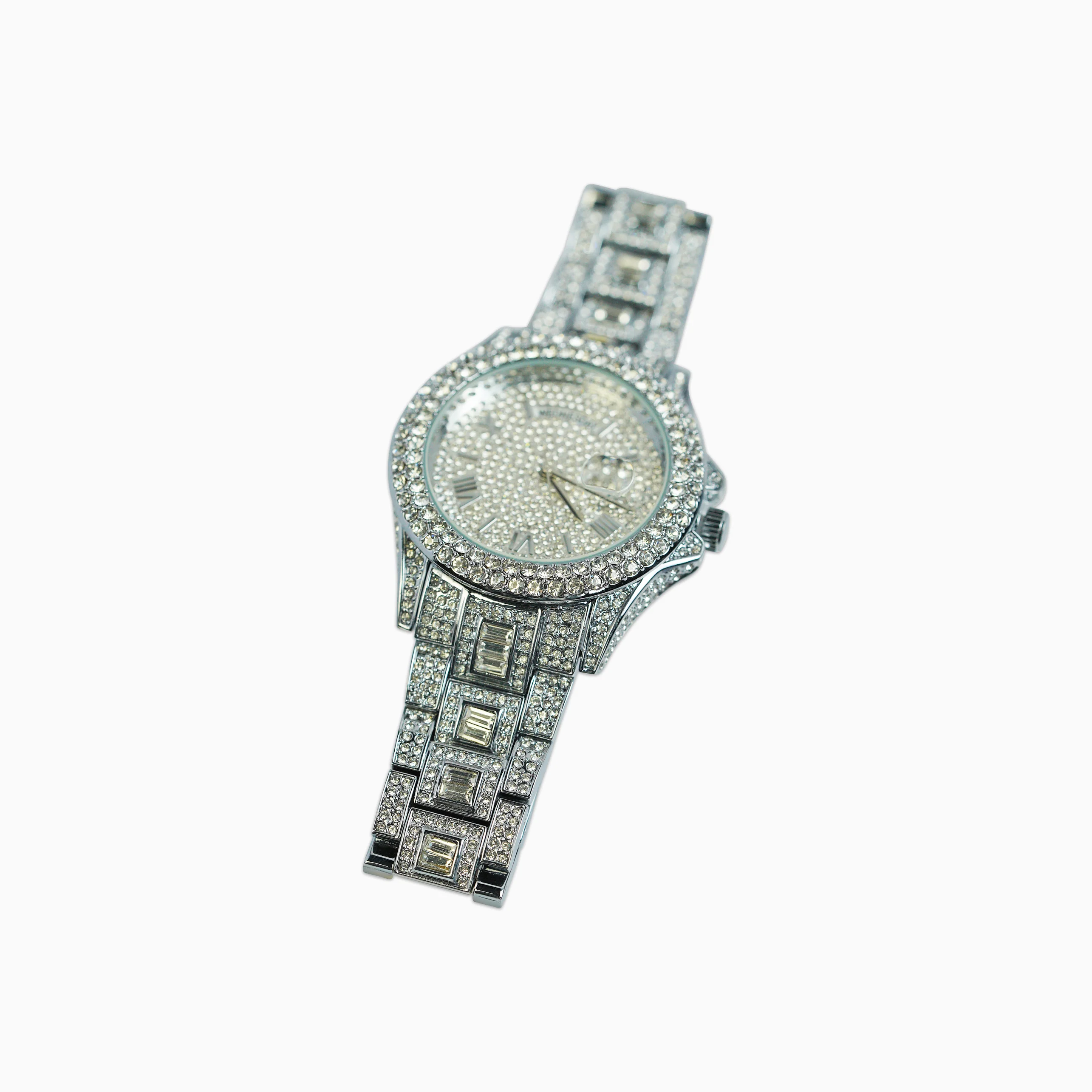 Reloj Iced Frozen Oro Blanco - Image 5