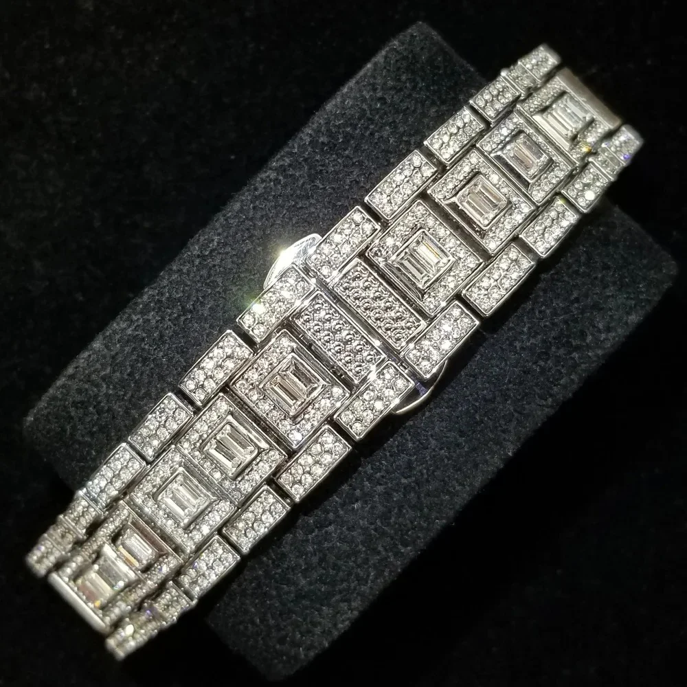 Reloj Iced Frozen Oro Blanco - Image 6