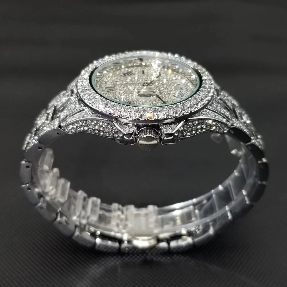 Reloj Iced Frozen Oro Blanco - Image 7