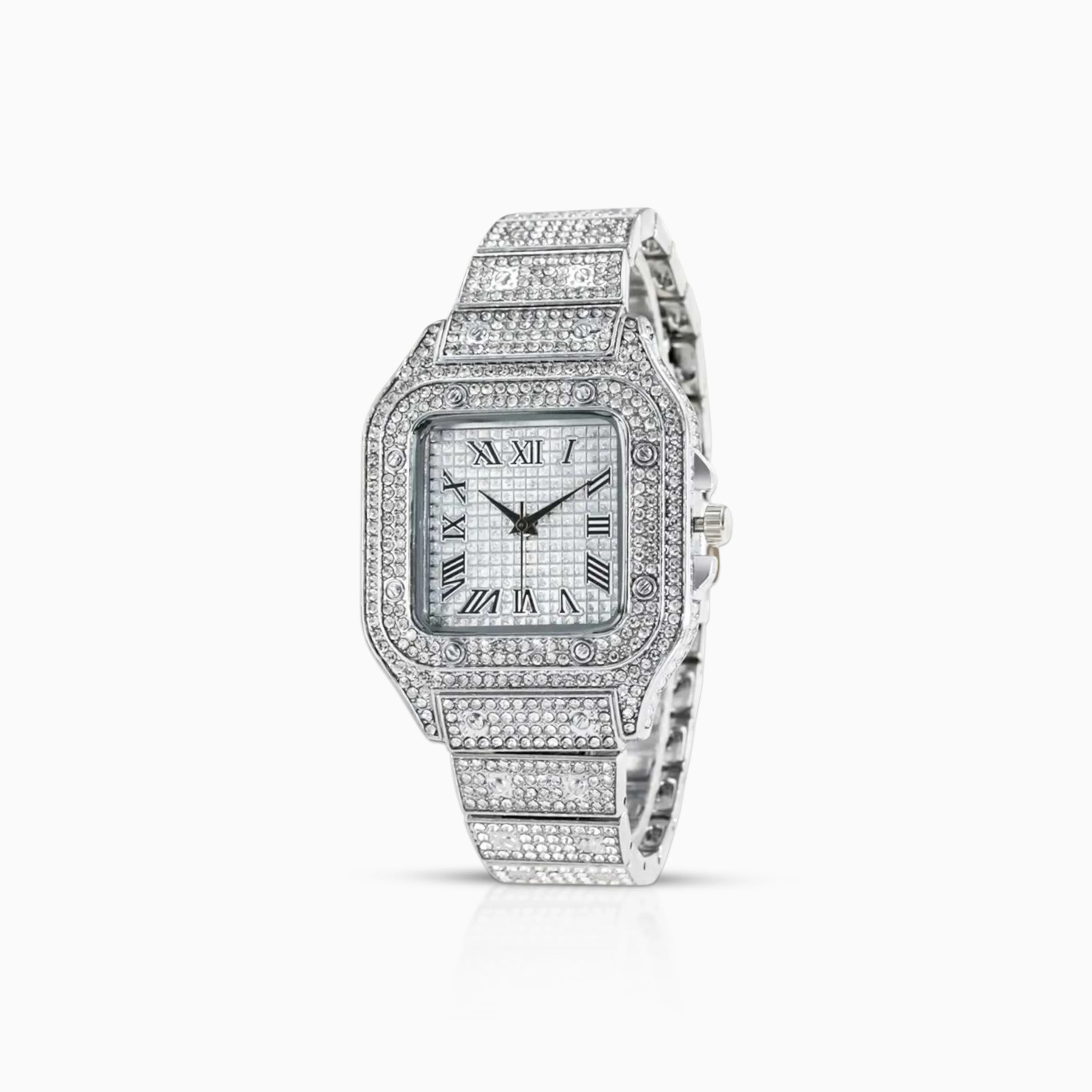 Reloj Santoz Clásico Oro Blanco - Image 3