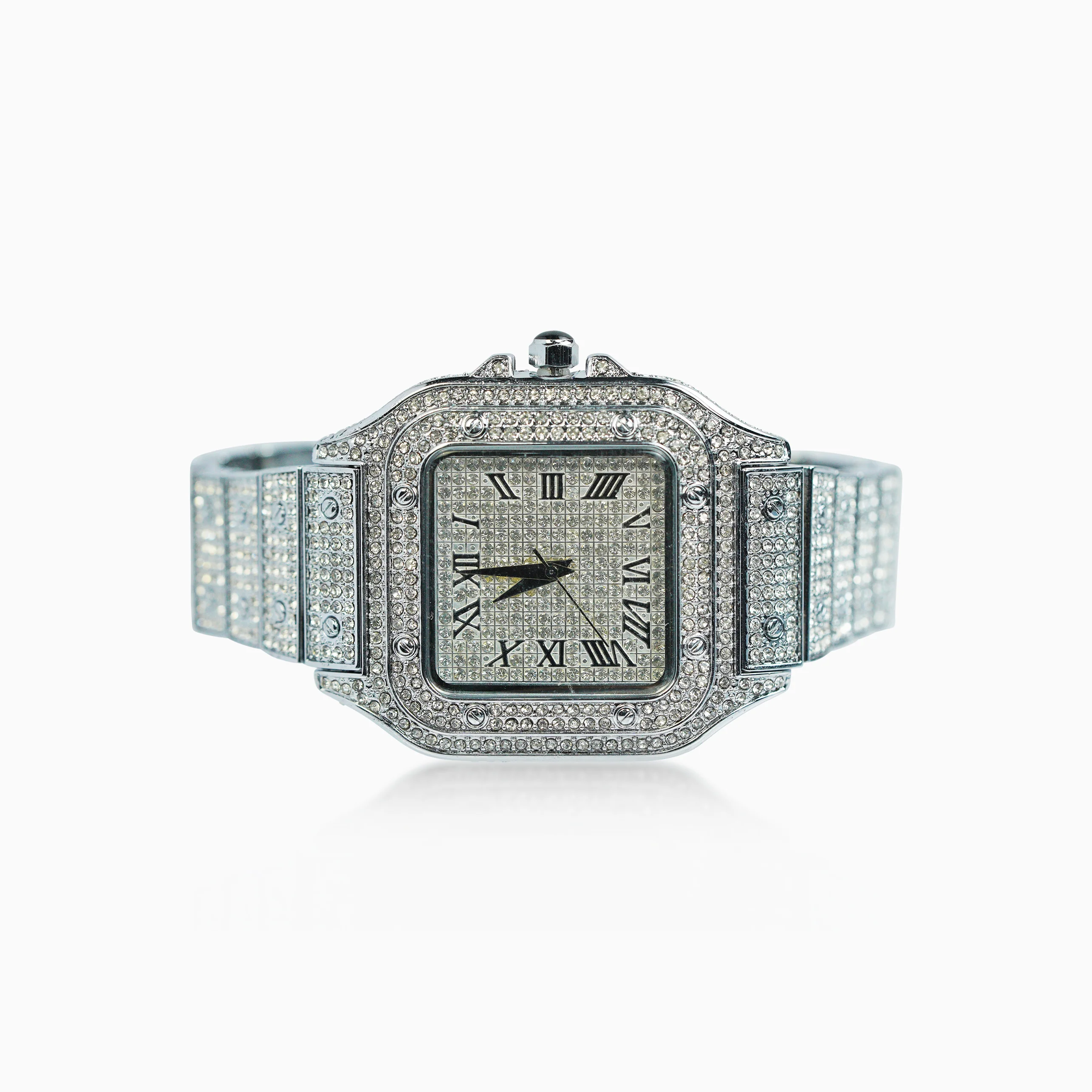Reloj Santoz Clásico Oro Blanco - Image 4